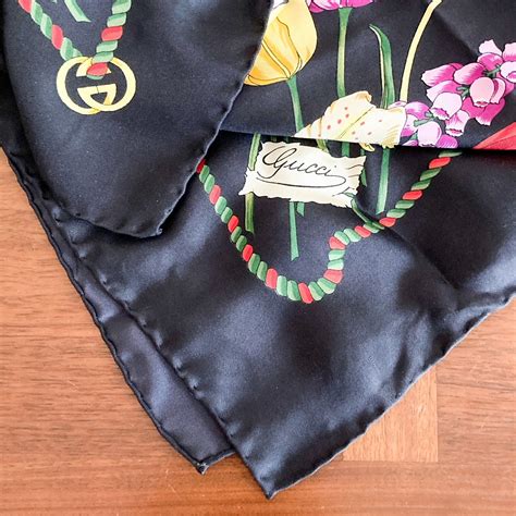 gucci hat and scarf replica|vintage gucci silk scarf.